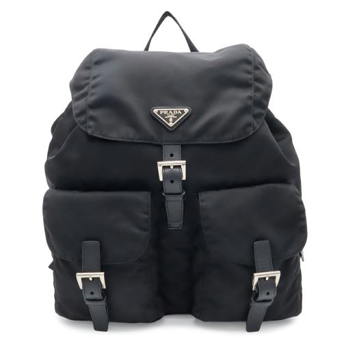 Nylon Leather Backpack (Pre-Owned) - Prada - Modalova