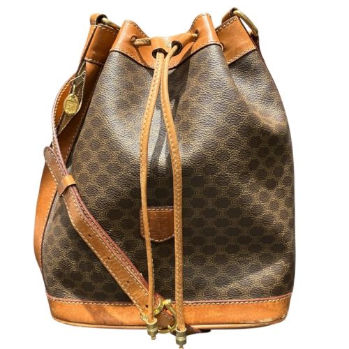 Macadam Leather Shoulder Bag (Pre-Owned) - Celine - Modalova