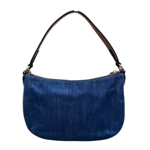 Denim Leather Shoulder Bag (Pre-Owned) - Coach - Modalova