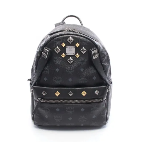 Coated Canvas Backpack Handbag (Pre-Owned) - MCM - Modalova