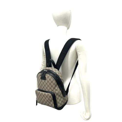 Leather Elastane Backpack (Pre-Owned) - Gucci - Modalova