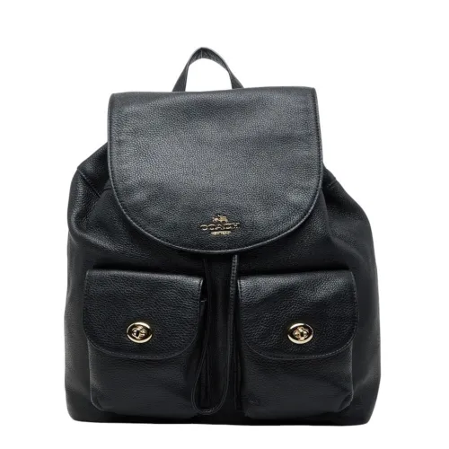 Leather Backpack (Pre-Owned) - Coach - Modalova