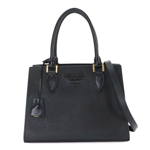 Leather Handbag (Pre-Owned) - Prada - Modalova
