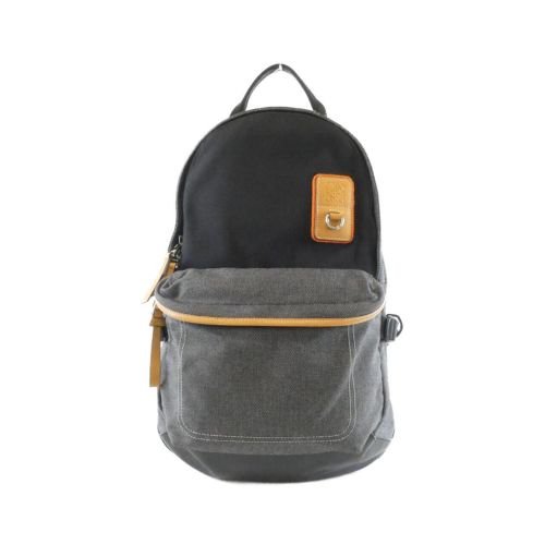 Canvas Leather Backpack (Pre-Owned) - Loewe - Modalova