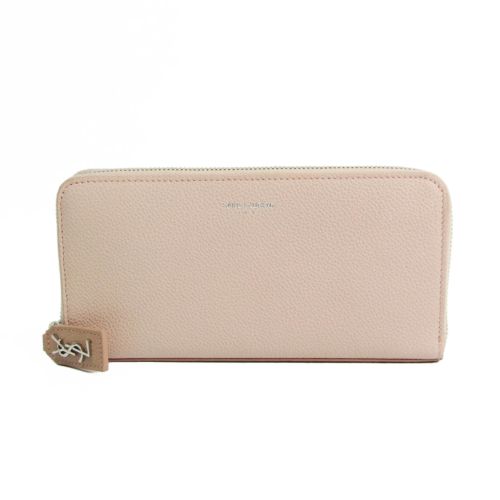 Leather Long Wallet (Bi-Fold) (Pre-Owned) - Saint Laurent - Modalova
