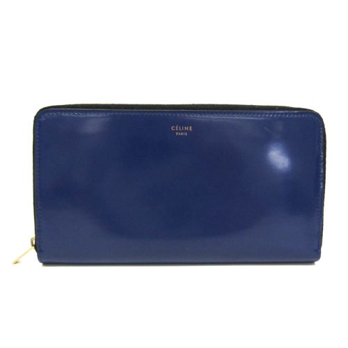 Leather Long Wallet (Bi-Fold) (Pre-Owned) - Celine - Modalova