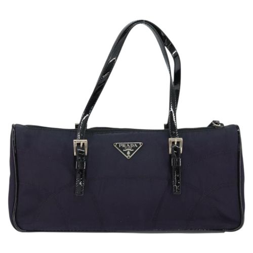 Baguette Shoulder Bag Quilted Tessuto With Leather Nylon Shoulder Bag Bag (Pre-Owned) - Prada - Modalova
