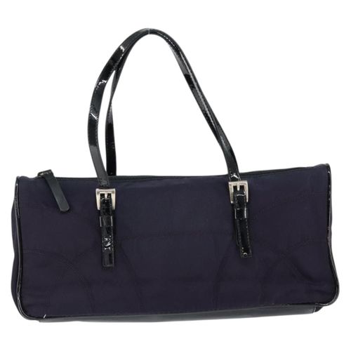 Baguette Shoulder Bag Quilted Tessuto With Leather Nylon Shoulder Bag Bag (Pre-Owned) - Prada - Modalova