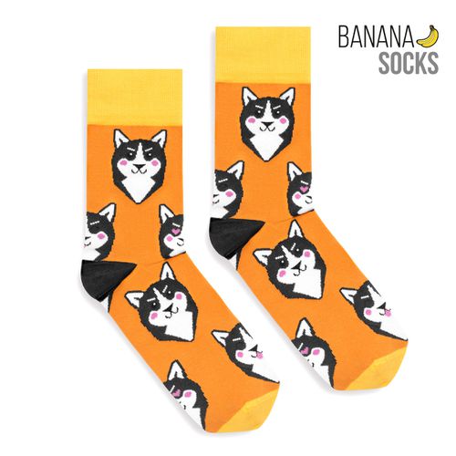 Unisex's Socks Classic Husky - Banana Socks - Modalova