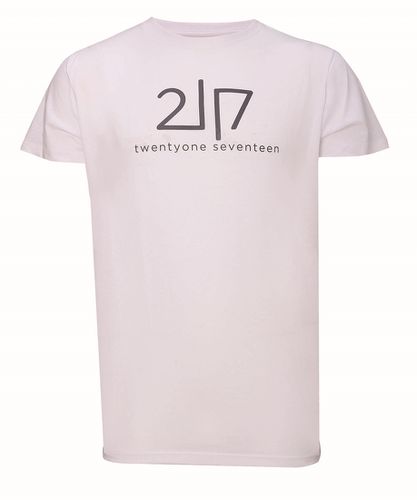 VIDA - men's cotton t-shirt with cr. sleeve - white - 2117 - Modalova