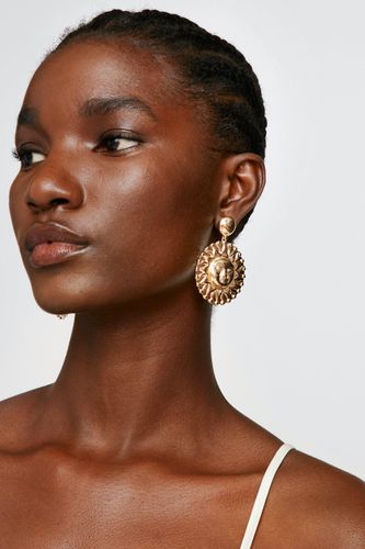 Womens Sun Charm Drop Earrings - - ONE SIZE - Nasty Gal - Modalova
