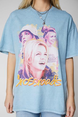Womens Britney Spears Crossroads Oversized Graphic T-shirt - - L - Nasty Gal - Modalova