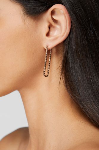 Womens Twist Hoop Earrings - - ONE SIZE - Nasty Gal - Modalova