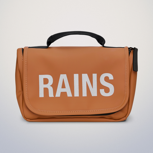 Rains Texel Wash Bag - Rust - Rains - Modalova