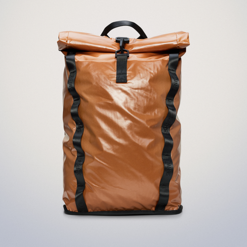 Rains Sibu Rolltop Rucksack - Rust - Rains - Modalova