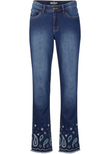 Vaqueros elásticos de corte recto - John Baner JEANSWEAR - Modalova
