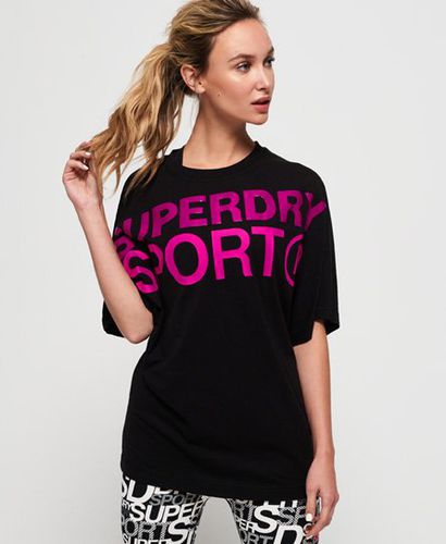 Camiseta de corte boyfriend holgado Active - Superdry - Modalova