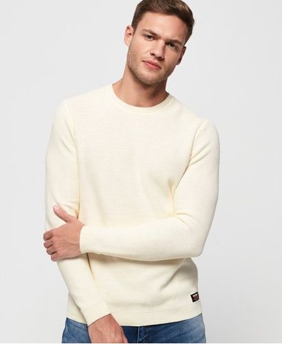 Jersey de algodón con cuello redondo Supima® - Superdry - Modalova