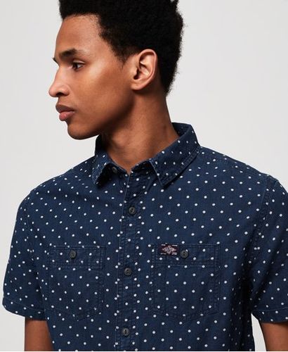Superdry Camisa Indigo Riveter - Superdry - Modalova