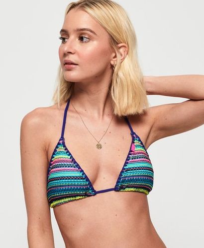 Top de bikini triangular Crochet Carnival - Superdry - Modalova