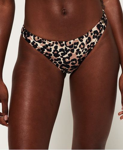Braguita de bikini atrevida con estampado de leopardo - Superdry - Modalova