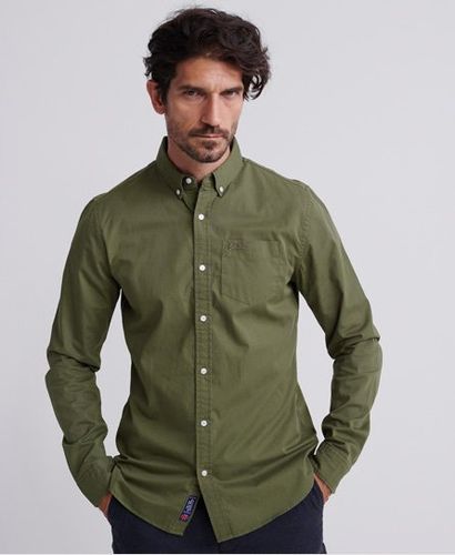 Camisa de manga larga de sarga Classic - Superdry - Modalova