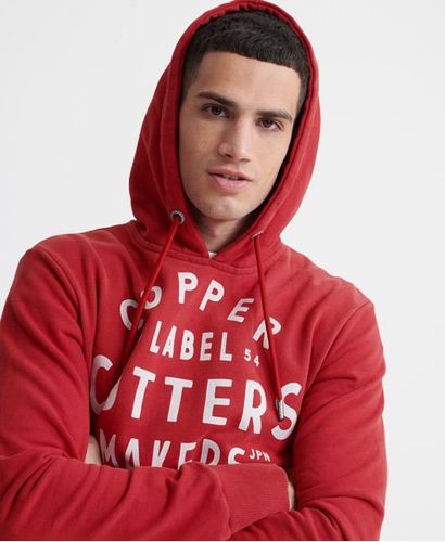 Sudadera de rizo de algodón con capucha Copper - Superdry - Modalova