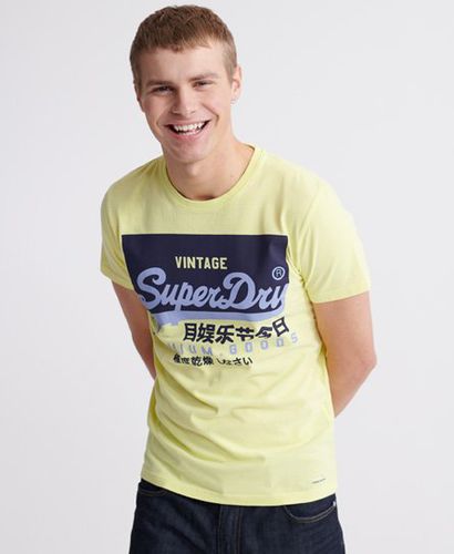 Camiseta de algodón orgánico con Vintage Logo - Superdry - Modalova