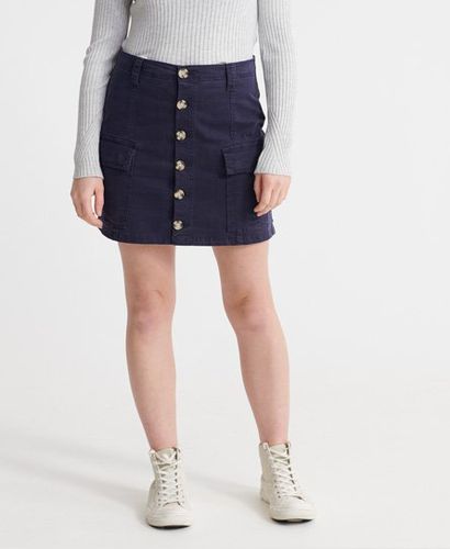 Women's Alchemy Cargo Mini Skirt Navy / Atlantic Navy - Size: 6 - Superdry - Modalova