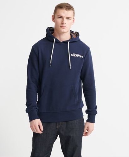 Sudadera de rizo de algodón con capucha Super 5's - Superdry - Modalova