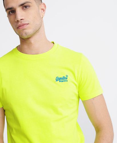 Leichtes T-Shirt in Neonfarben aus der Orange Label Kollektion - Superdry - Modalova