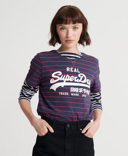 Camiseta de rayas con Vintage Logo - Superdry - Modalova