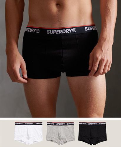 Pack de 3 calzoncillos bóxer clásicos de algodón orgánico - Superdry - Modalova