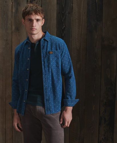 Superdry Camisa añil Workwear - Superdry - Modalova