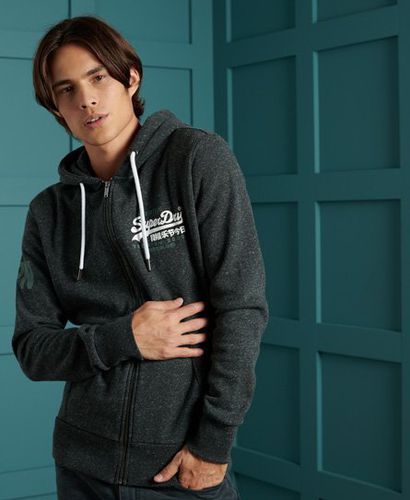 Sudadera cepillada con capucha Vintage Logo Duo - Superdry - Modalova