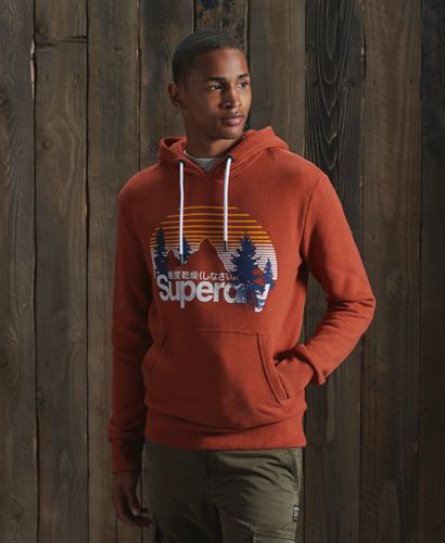 Sudadera con capucha y logo Core Wilderness - Superdry - Modalova