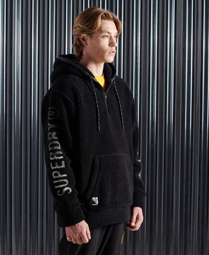 Sudadera con capucha y borreguillo NYC - Superdry - Modalova