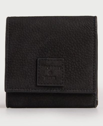 Monedero plegable corto de piel - Superdry - Modalova