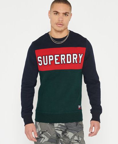 Academy Sweatshirt mit Farbblock-Design - Superdry - Modalova