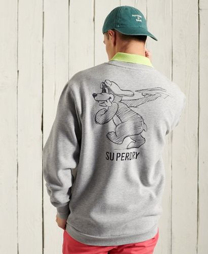 Sudadera de cuello redondo sin marca de estilo militar - Superdry - Modalova