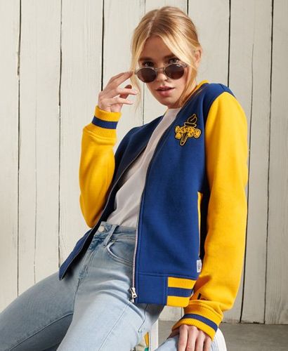 Cazadora bómber de béisbol Collegiate Scripted - Superdry - Modalova
