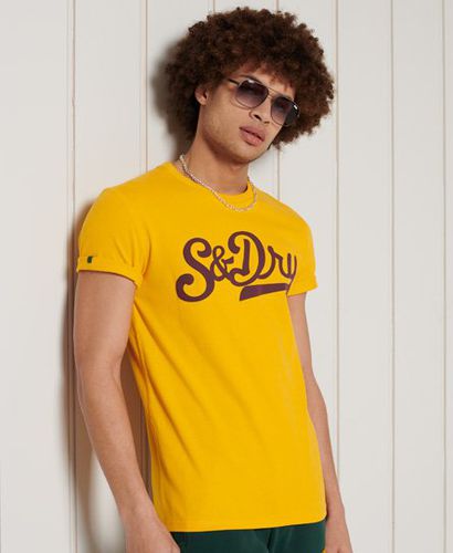 Camiseta gráfica de gramaje estándar Collegiate - Superdry - Modalova
