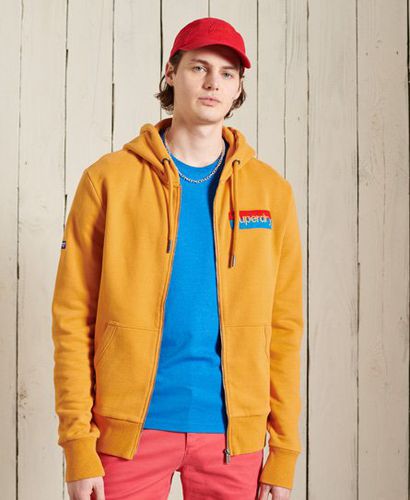 Sudadera con capucha, cremallera y logo Core Workwear - Superdry - Modalova