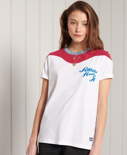 Camiseta con bloques de color Collegiate - Superdry - Modalova