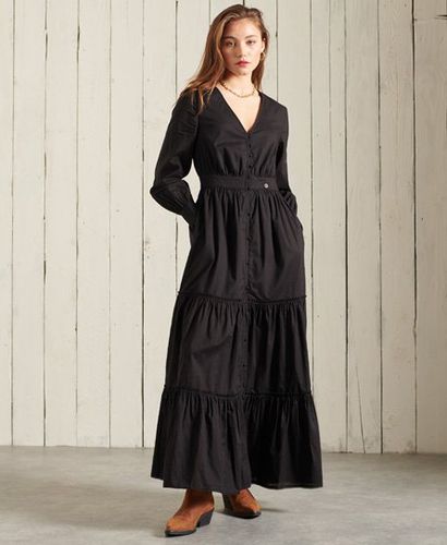 Women's Bohemian Maxi Dress - Size: 10 - Superdry - Modalova