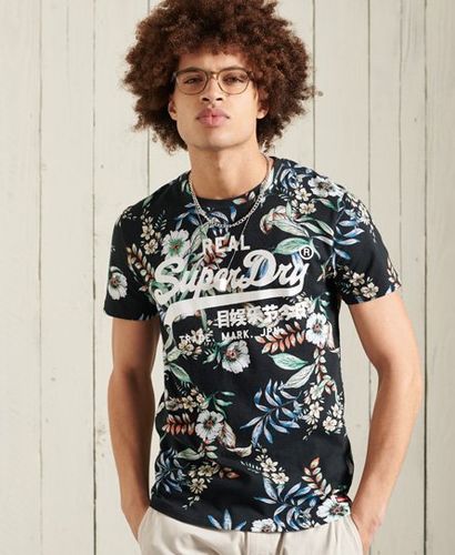 Camiseta con estampado integral y Vintage Logo - Superdry - Modalova