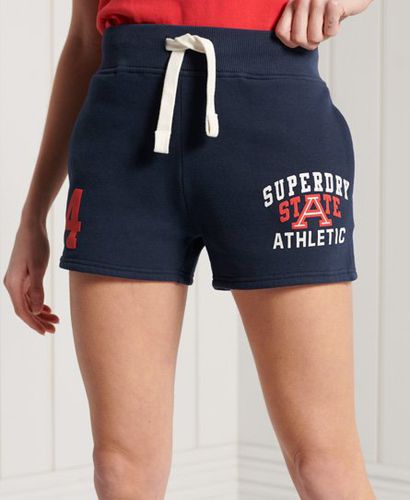 Women's Track & Field Shorts / Regal Navy - Size: 10 - Superdry - Modalova