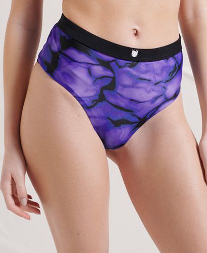 Women's Energy Bikinihose mit Hohem Taillenbund - Größe: 36 - Superdry - Modalova