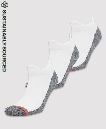 Pack de 3 calcetines tobilleros de algodón orgánico Sportstyle - Superdry - Modalova