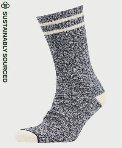 Calcetines de algodón orgánico de tubo Heritage - Superdry - Modalova